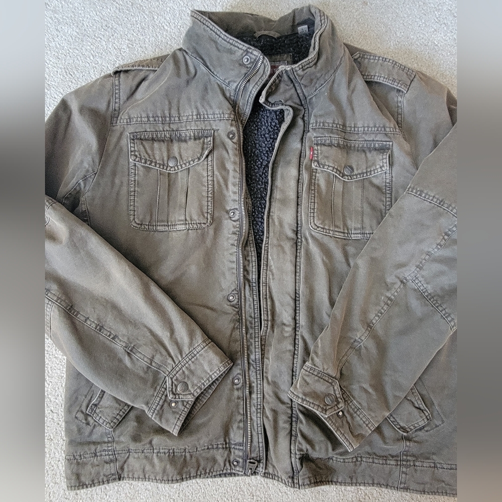 Levi's Sherpa Lined Collared Jacket